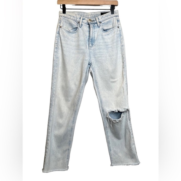 rag & bone Denim - Rag & Bone | Light Wash Raw Hem Jeans Sz 26